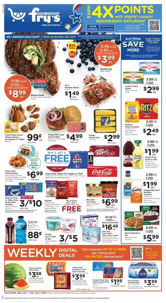 Fry's catalogue in Tempe AZ | Weekly Ad | 2026-07-01T00:00:00.000Z - 2026-07-07T00:00:00.000Z
