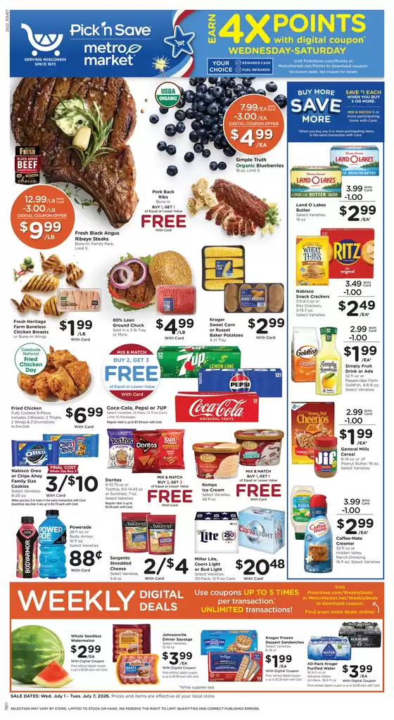 Pick'n Save catalogue | Weekly Ad | 2026-07-01T00:00:00.000Z - 2026-07-07T00:00:00.000Z