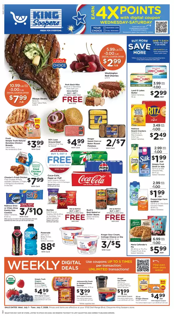 King Soopers catalogue | Our best offers for you | 2026-07-01T00:00:00.000Z - 2026-07-07T00:00:00.000Z