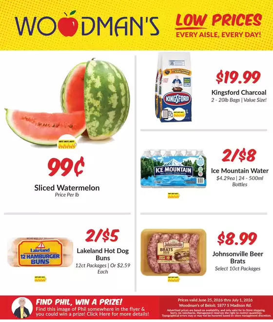 Woodman's catalogue | Offers for bargain hunters | 2026-06-25T00:00:00.000Z - 2026-07-01T00:00:00.000Z