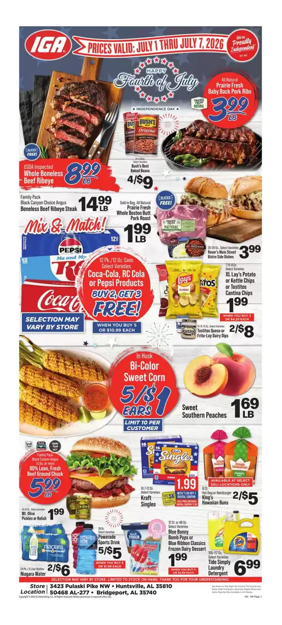 IGA catalogue | Top deals for all customers | 2026-07-01T00:00:00.000Z - 2026-07-07T00:00:00.000Z
