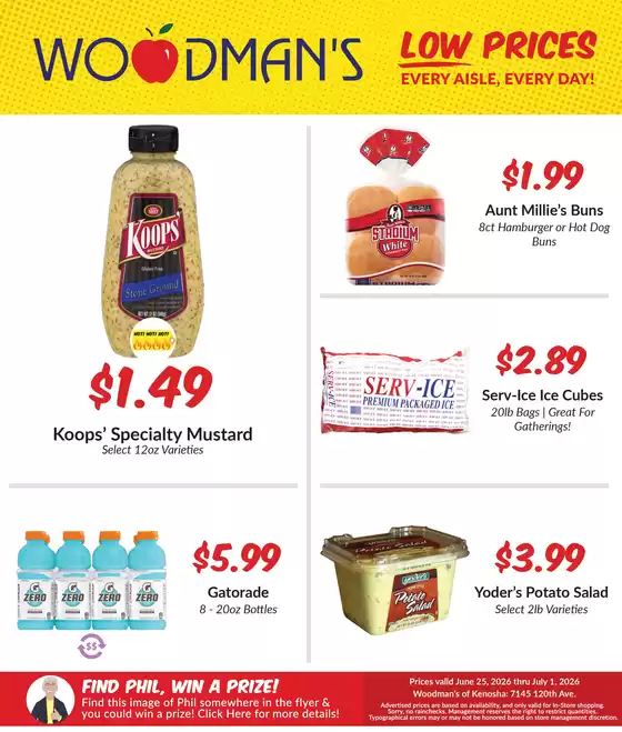 Woodman's catalogue | Exclusive deals for our customers | 2026-06-25T00:00:00.000Z - 2026-07-01T00:00:00.000Z
