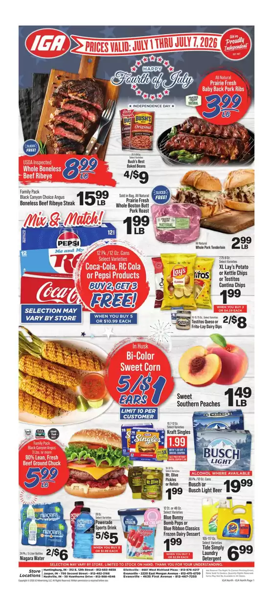 IGA catalogue | Top deals and discounts | 2026-07-01T00:00:00.000Z - 2026-07-07T00:00:00.000Z