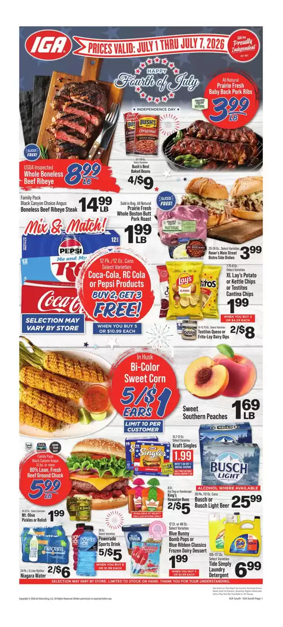 IGA catalogue | Great offer for all customers | 2026-07-01T00:00:00.000Z - 2026-07-07T00:00:00.000Z