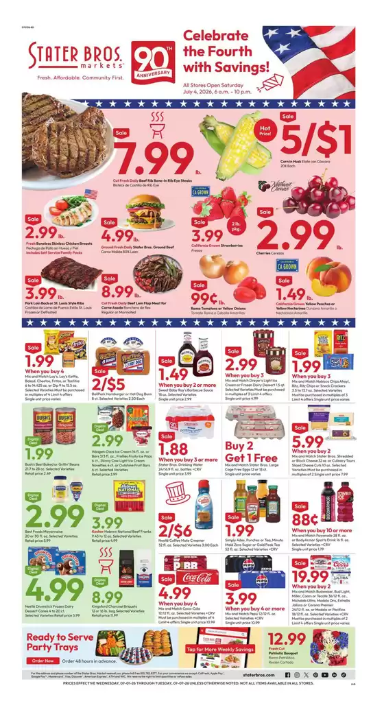 Stater Bros catalogue | Exclusive deals for our customers | 2026-07-01T00:00:00.000Z - 2026-07-07T00:00:00.000Z