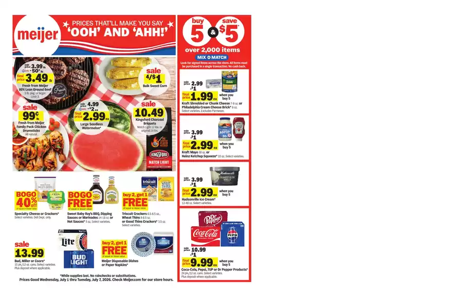 Meijer catalogue | Current bargains and offers | 2026-07-01T00:00:00.000Z - 2026-07-07T00:00:00.000Z