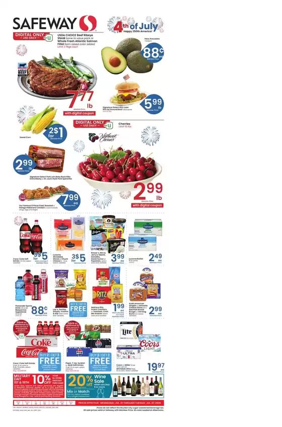 Safeway catalogue | Great offer for bargain hunters | 2026-07-01T00:00:00.000Z - 2026-07-07T00:00:00.000Z