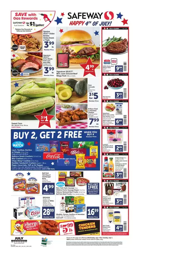 Safeway catalogue | Current bargains and offers | 2026-07-01T00:00:00.000Z - 2026-07-07T00:00:00.000Z