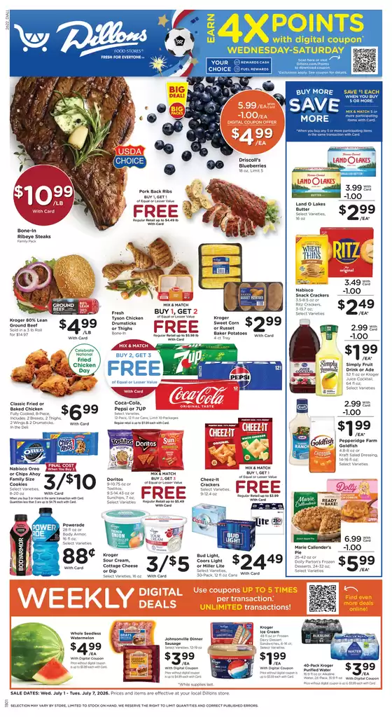 Dillons catalogue | Discounts and promotions | 2026-07-01T00:00:00.000Z - 2026-07-07T00:00:00.000Z