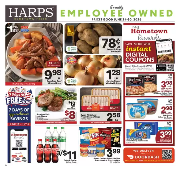 Harp's Market catalogue | Exclusive bargains | 2026-06-24T00:00:00.000Z - 2026-06-30T00:00:00.000Z
