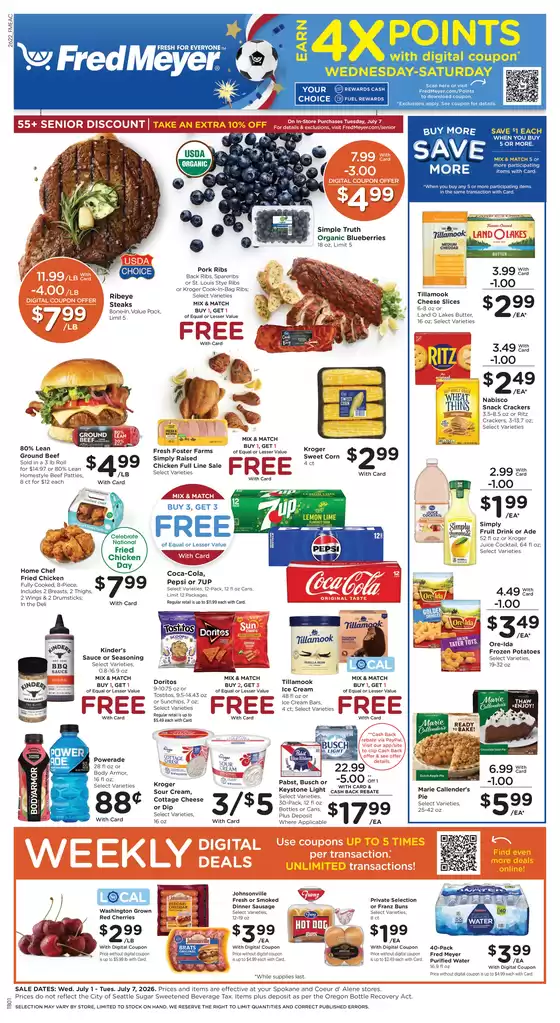 Fred Meyer catalogue | Special offers for you | 2026-07-01T00:00:00.000Z - 2026-07-07T00:00:00.000Z