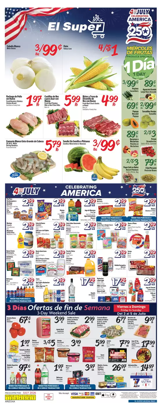 El Super catalogue | New offers to discover | 2026-07-01T00:00:00.000Z - 2026-07-07T00:00:00.000Z