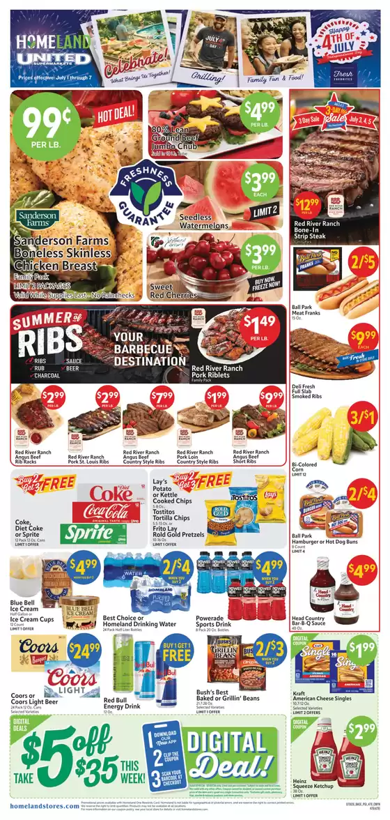 Homeland Market catalogue | Weekly Specials! | 2026-07-01T00:00:00.000Z - 2026-07-07T00:00:00.000Z