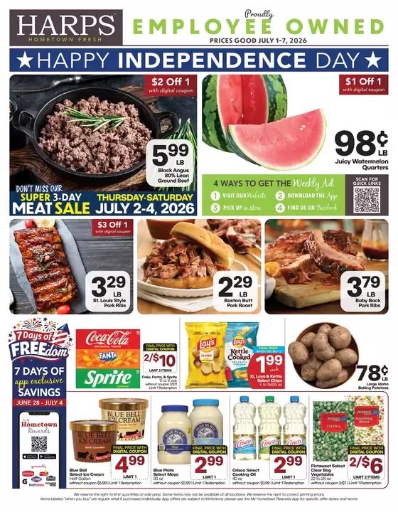 Harp's Market catalogue | Our best bargains | 2026-07-01T00:00:00.000Z - 2026-07-07T00:00:00.000Z