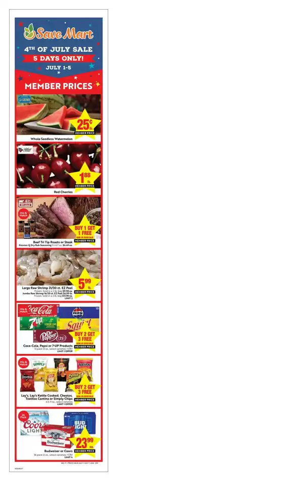 Save Mart catalogue in Los Altos CA | Weekly | 2026-07-01T00:00:00.000Z - 2026-07-07T00:00:00.000Z