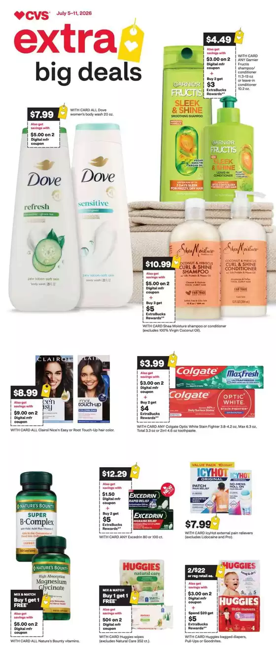 CVS Health catalogue in Lake Arrowhead CA | Top offers for all bargain hunters | 2026-07-05T00:00:00.000Z - 2026-07-11T00:00:00.000Z
