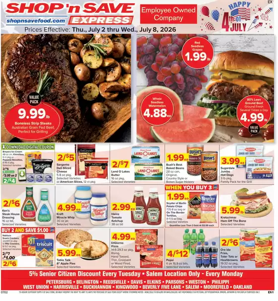 Shop 'n Save catalogue | Great offer for bargain hunters | 2026-07-02T00:00:00.000Z - 2026-07-08T00:00:00.000Z
