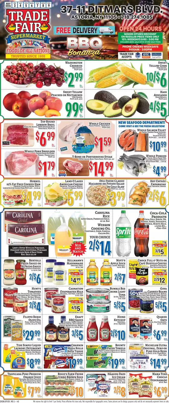 Trade Fair Supermarket catalogue in Lawrence NY | Save now with our deals | 2026-07-03T00:00:00.000Z - 2026-07-09T00:00:00.000Z