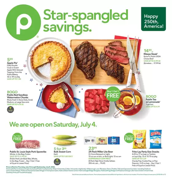 Publix catalogue | Publix weekly ad | 2026-07-02T00:00:00.000Z - 2026-07-08T00:00:00.000Z