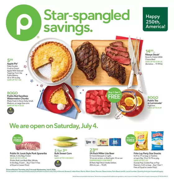 Publix catalogue | Current special promotions | 2026-07-02T00:00:00.000Z - 2026-07-08T00:00:00.000Z