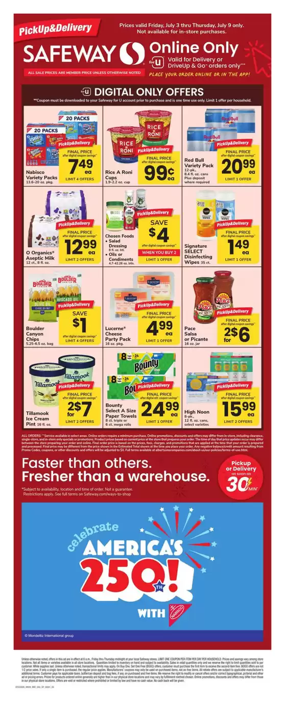 Safeway catalogue | Wide range of offers | 2026-07-03T00:00:00.000Z - 2026-07-09T00:00:00.000Z