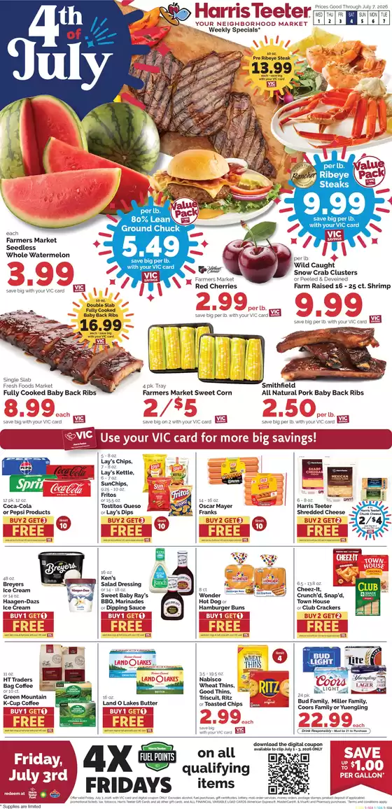 Harris Teeter catalogue | Special offers for you | 2026-07-01T00:00:00.000Z - 2026-07-07T00:00:00.000Z