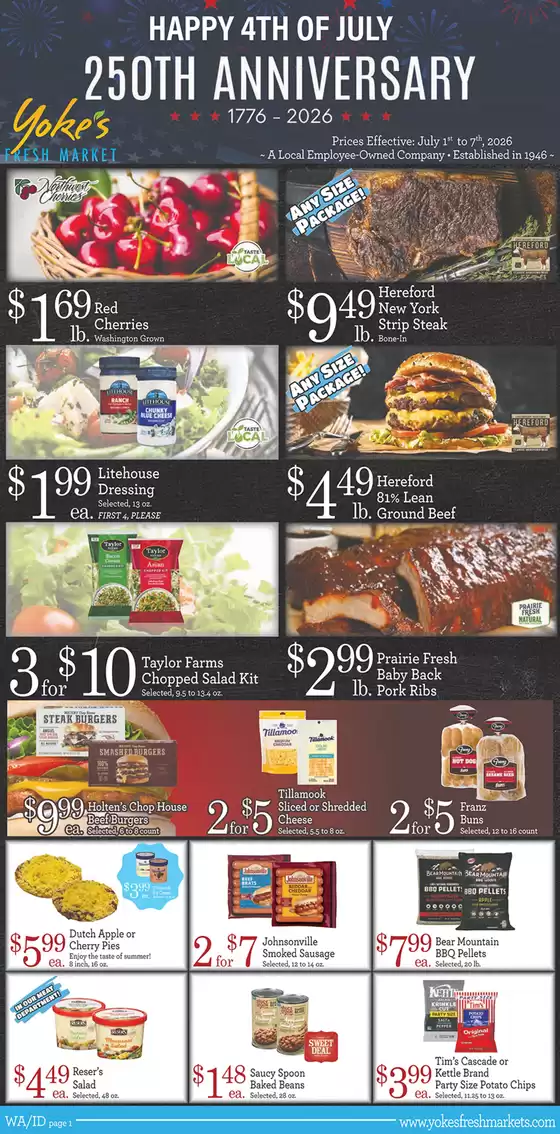Yoke's Fresh Market catalogue | Our best offers for you | 2026-07-01T00:00:00.000Z - 2026-07-07T00:00:00.000Z