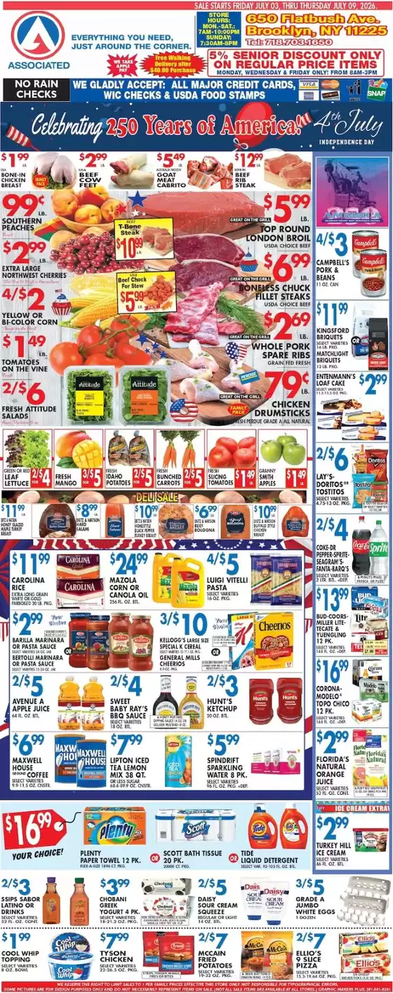 Associated catalogue | Top deals and discounts | 2026-07-03T00:00:00.000Z - 2026-07-09T00:00:00.000Z