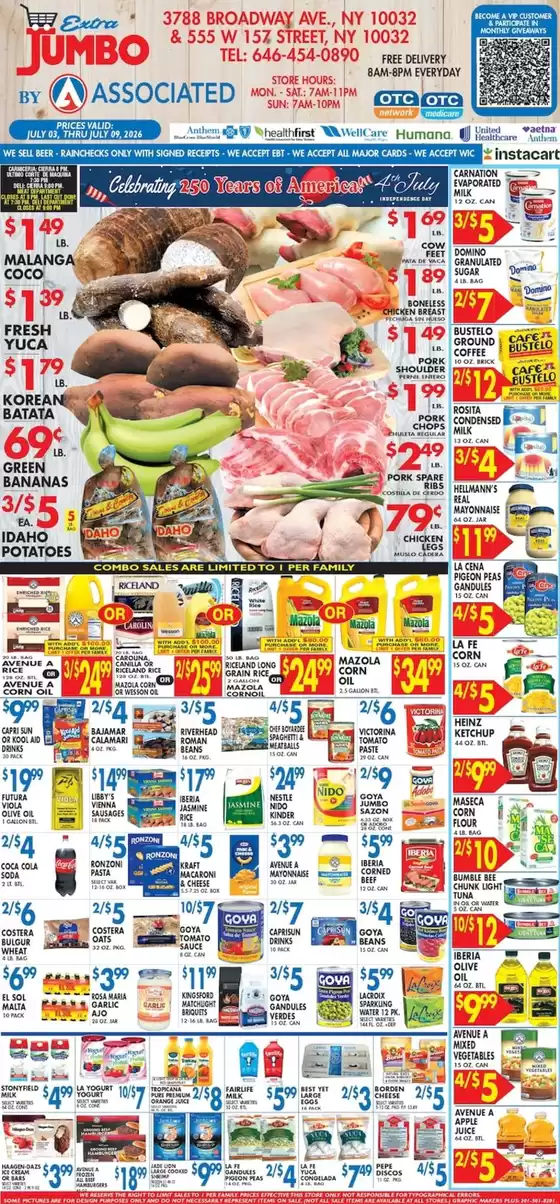 Associated catalogue | Great offer for all customers | 2026-07-03T00:00:00.000Z - 2026-07-09T00:00:00.000Z