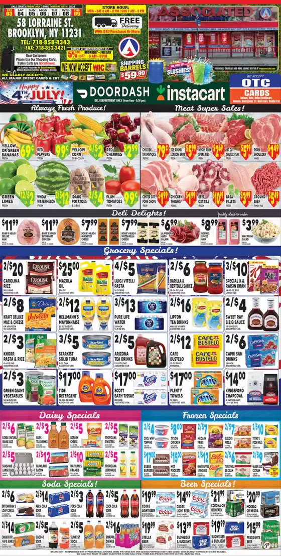 Associated catalogue | Top offers for smart savers | 2026-07-05T00:00:00.000Z - 2026-07-09T00:00:00.000Z