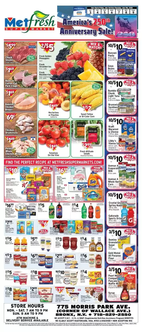 Met Foodmarkets catalogue | Top offers for smart savers | 2026-07-03T00:00:00.000Z - 2026-07-09T00:00:00.000Z