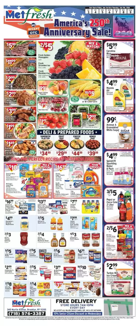 Met Foodmarkets catalogue | Exclusive deals for our customers | 2026-07-03T00:00:00.000Z - 2026-07-09T00:00:00.000Z