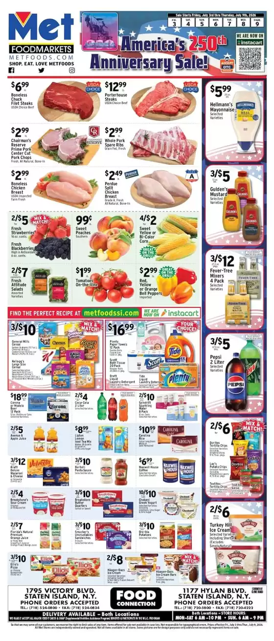Met Foodmarkets catalogue in Port Monmouth NJ | Discover attractive offers | 2026-07-03T00:00:00.000Z - 2026-07-09T00:00:00.000Z