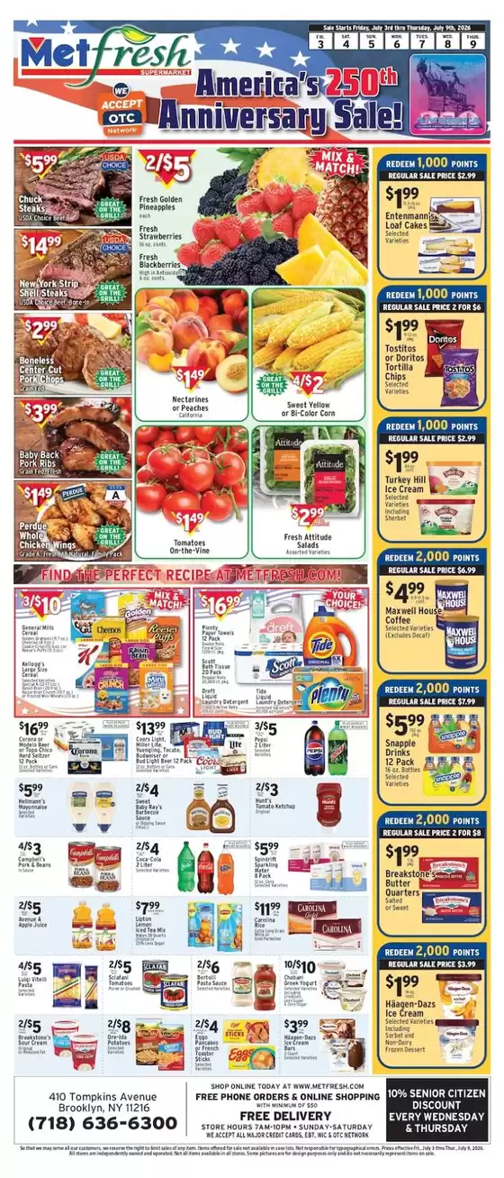 Met Foodmarkets catalogue in Lawrence NY | Discounts and promotions | 2026-07-03T00:00:00.000Z - 2026-07-09T00:00:00.000Z