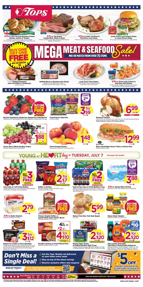 Tops catalogue | Attractive special offers for everyone | 2026-07-05T00:00:00.000Z - 2026-07-11T00:00:00.000Z