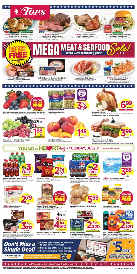 Tops catalogue | Discounts and promotions | 2026-07-05T00:00:00.000Z - 2026-07-11T00:00:00.000Z