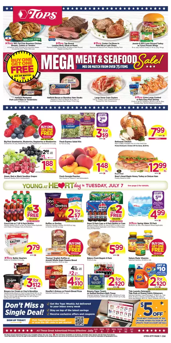 Tops catalogue | Great discounts on selected products | 2026-07-05T00:00:00.000Z - 2026-07-11T00:00:00.000Z