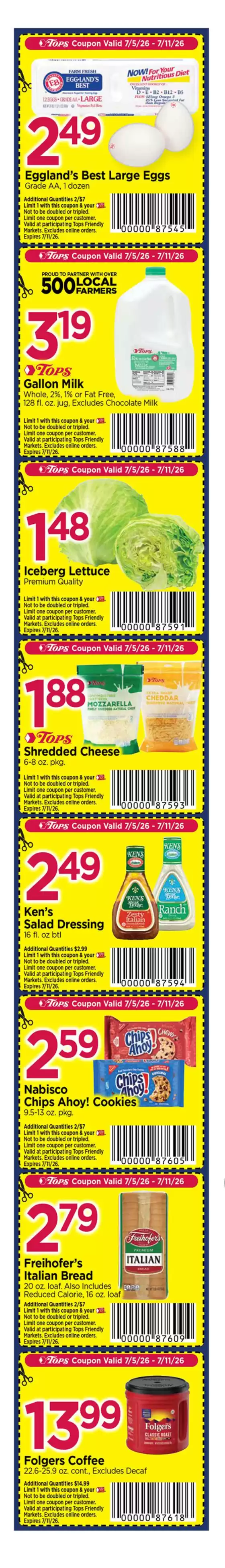 Tops catalogue | Great offer for all customers | 2026-07-05T00:00:00.000Z - 2026-07-11T00:00:00.000Z
