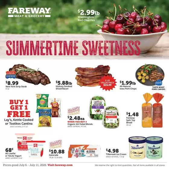 Fareway catalogue | New offers to discover | 2026-07-06T00:00:00.000Z - 2026-07-11T00:00:00.000Z
