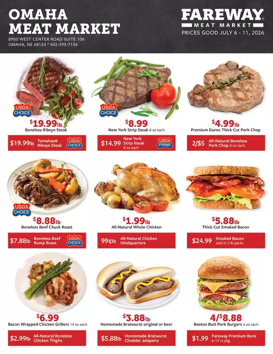 Fareway catalogue | Current special promotions | 2026-07-06T00:00:00.000Z - 2026-07-11T00:00:00.000Z