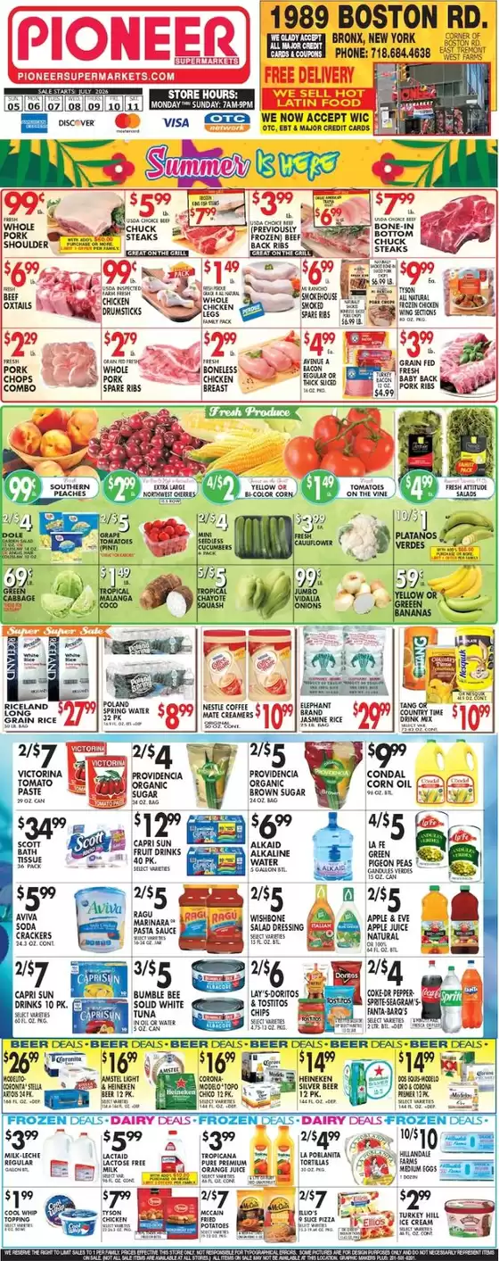 Pioneer Supermarkets catalogue | Exclusive deals and bargains | 2026-07-05T00:00:00.000Z - 2026-07-11T00:00:00.000Z