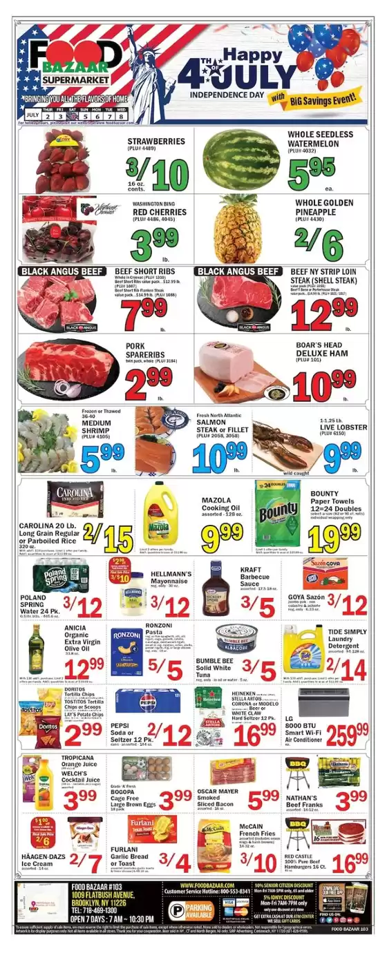 Food Bazaar catalogue | Discover attractive offers | 2026-07-02T00:00:00.000Z - 2026-07-08T00:00:00.000Z