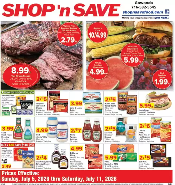 Shop 'n Save catalogue | Wide range of offers | 2026-07-05T00:00:00.000Z - 2026-07-11T00:00:00.000Z