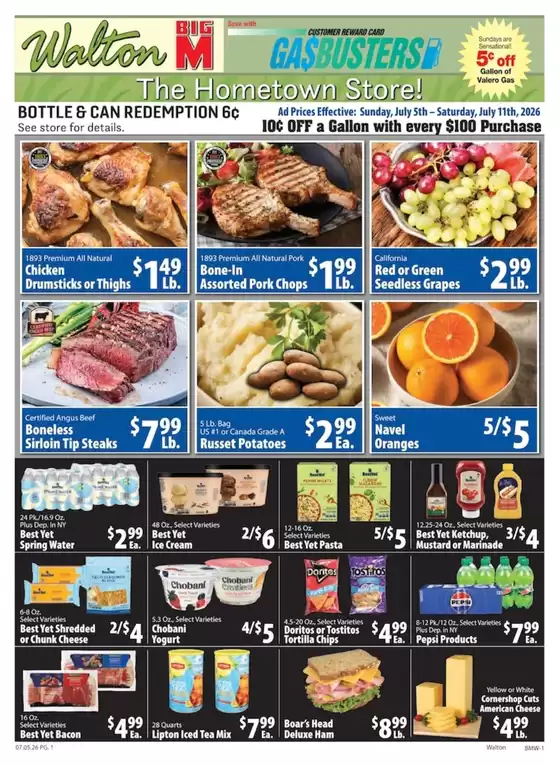 BigM Supermarkets catalogue | Current special promotions | 2026-07-05T00:00:00.000Z - 2026-07-11T00:00:00.000Z