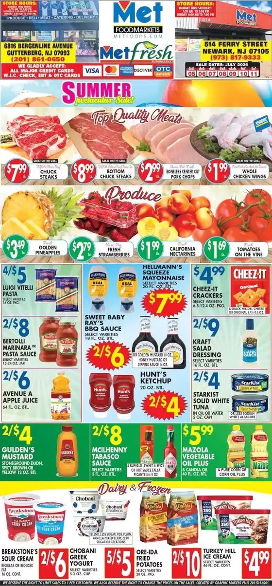 Met Foodmarkets catalogue | Top deals and discounts | 2026-07-05T00:00:00.000Z - 2026-07-11T00:00:00.000Z