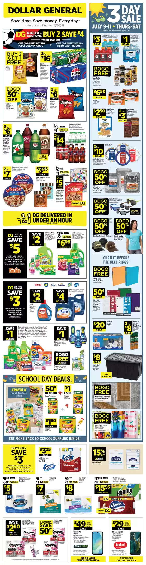 Dollar General catalogue in Paducah KY | Special offers for you | 2026-07-05T00:00:00.000Z - 2026-07-11T00:00:00.000Z