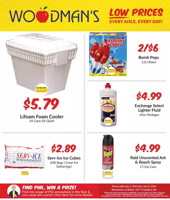 Woodman's catalogue | Our best offers for you | 2026-07-02T00:00:00.000Z - 2026-07-08T00:00:00.000Z