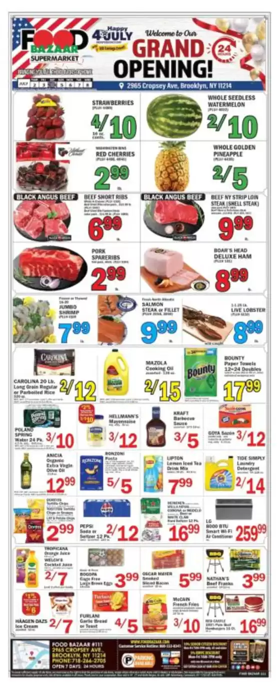 Food Bazaar catalogue | Current bargains and offers | 2026-07-02T00:00:00.000Z - 2026-07-08T00:00:00.000Z