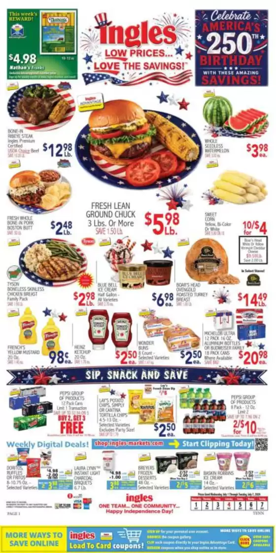 Ingles Markets catalogue | Top offers for all bargain hunters | 2026-07-01T00:00:00.000Z - 2026-07-07T00:00:00.000Z