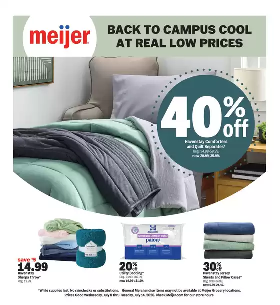 Meijer catalogue | Pullout GM | 2026-07-08T00:00:00.000Z - 2026-07-14T00:00:00.000Z
